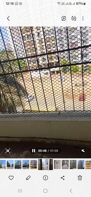 Balcony in 1 BHK Apartment at K D Empire, Mira Road – for Sale