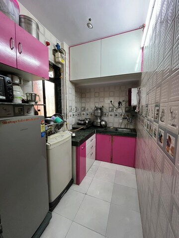 Kitchen in 1 BHK Apartment at Maitreya CHS Khanda Colony, Khanda Colony – for Rent