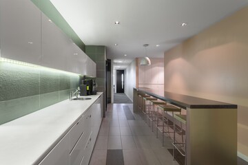 Kitchen in  Office Space at Nehru Place – for Rent