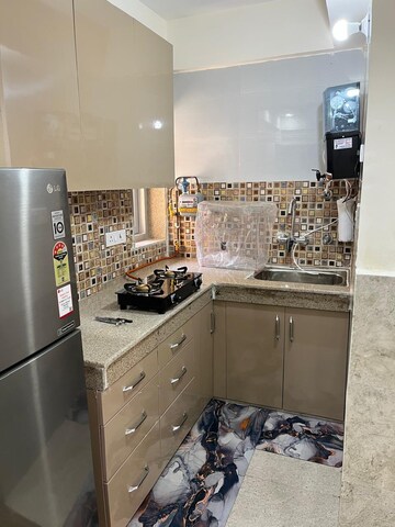 Kitchen in 1 BHK Apartment at Sector 23 Dwarka – for Rent