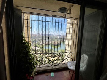 Bedroom in 3 BHK Apartment at Ekta Lake Lucerne, Powai – for Rent