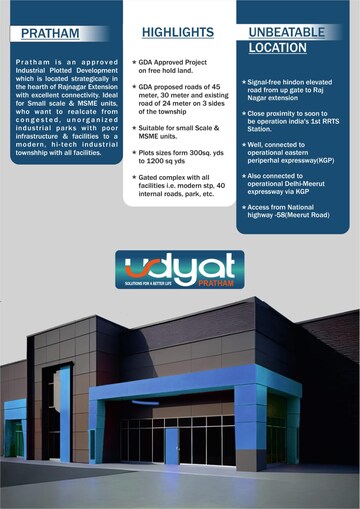 Plot Area in  Industrial Plot at Raj Nagar Extension – for Sale