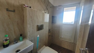 Bathroom in 3 BHK Apartment at Ruparel Orion, Chembur – for Rent