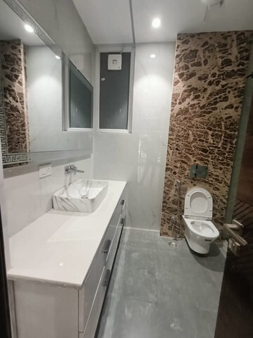Bathroom in 3 BHK Builder Floor at Saket – for Rent