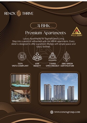4 BHK Apartment For Sale in Renowned Renox Thrive, Sector 10 Greater Noida