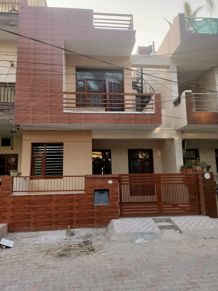 Exterior View, divine-apartment-zirakpur 3 Bedroom 1100 Sq.Ft. Villa In Lohgarh Zirakpur 8410328