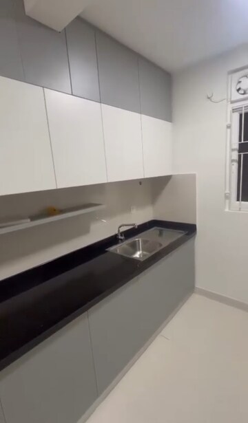 Kitchen in 3 BHK Apartment at Brigade Cornerstone Utopia Tranquil Block, Varthur – for Rent