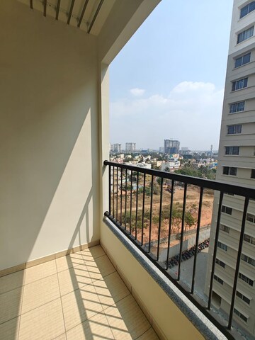 Balcony in 2 BHK Apartment at Sobha Dream Acres, Panathur – for Rent