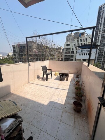 Balcony in 1 BHK Apartment at Mahadev Tower, Mira Road – for Rent