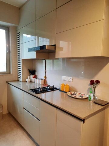 Kitchen in 1 BHK Apartment at Hiranandani Zen Maple, Powai – for Rent