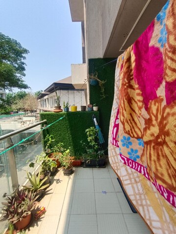 Balcony in 2 BHK Apartment at Lodha Belmondo, Gahunje – for Rent