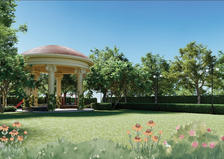 Garden, paras-the-florett-enqlave 2 Bedroom 1121 Sq.Ft. Apartment In Sector 59 Gurgaon 8410588