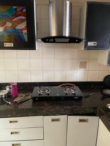 Kitchen in 3 BHK Apartment at Kamgar Putala Vasahat – for Rent