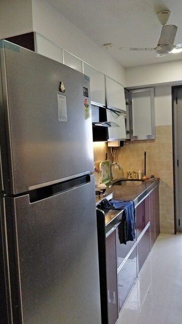 Kitchen in 3 BHK Apartment at Adani Group Western Heights, Andheri West – for Rent