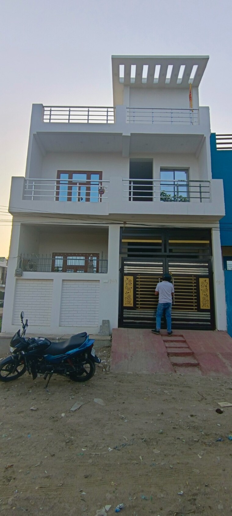 Exterior View, guramba 3 Bedroom 1350 Sq.Ft. Independent House In Guramba Lucknow 8410744