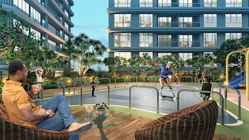 4 BHK Builder Floor – Exterior View View at NMS Palm Amore, Sector 46 - for Sale