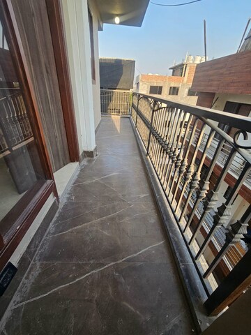 Balcony in 3 BHK Builder Floor at Chattarpur – for Rent