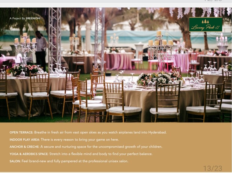 Exterior View, sreenidhi-luxury-park-2 4 Bedroom 3820 Sq.Ft. Villa In Shamshabad Hyderabad 8410876