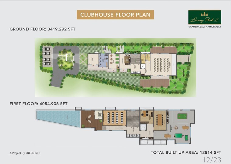 Master Bedroom, sreenidhi-luxury-park-2 4 Bedroom 3820 Sq.Ft. Villa In Shamshabad Hyderabad 8410876