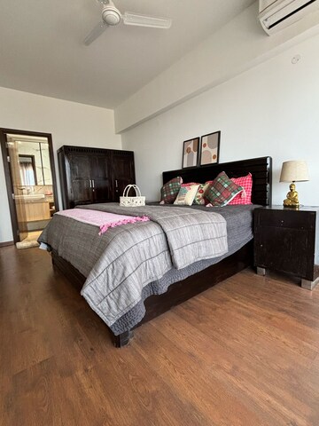 Bedroom in 4 BHK Builder Floor at DLF Garden City Plots I, Sector 91 – for Rent