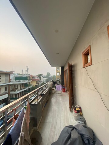 Balcony in 3 BHK Builder Floor at Sector 15 ii – for Rent