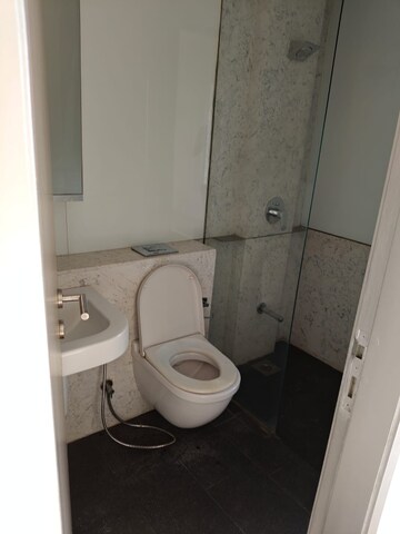 Bathroom in 3 BHK Apartment at Lodha New Cuffe Parade, Wadala – for Rent