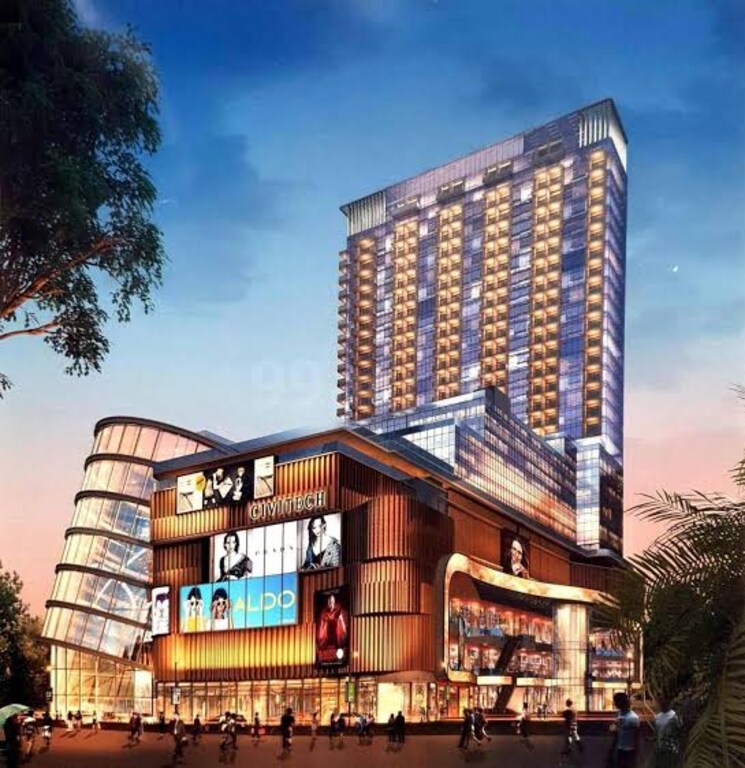 Exterior View, civitech-santoni Studio 535 Sq.Ft. Apartment In Sector 16b Greater Noida Greater Noida 8411242