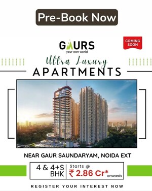 Master Bedroom in 3.5 BHK Apartment at Tech Zone 4 Greater Noida – for Sale