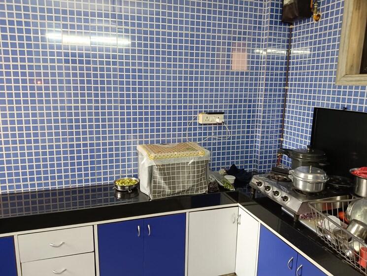 Kitchen, lok-puram 1 Bedroom 410 Sq.Ft. Apartment In Vasant Vihar Thane 8411332