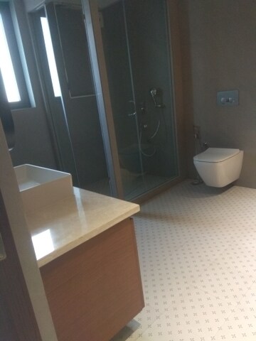 Bathroom in 4 BHK Builder Floor at New Friends Colony – for Rent