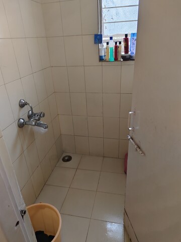 Bathroom in 1 BHK Apartment at Mantri Aangan, Koregaon Park – for Rent