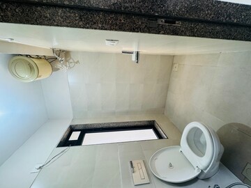 Bathroom in 1 BHK Apartment at Kanakia Spaces Zen World, Kanjurmarg East – for Rent