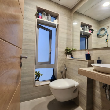 Attached Bathroom in 3 BHK Apartment at Oberoi Realty Esquire, Gokuldham Colony – for Sale