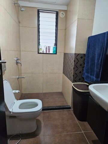 Bathroom in 3 BHK Apartment at Wanowrie – for Rent