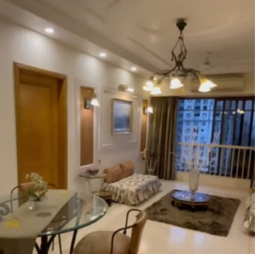 Living Room in 1 BHK Apartment at Andheri West – for Rent