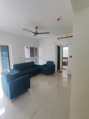 Living Room in 1 BHK Apartment at Paranjape Trident Towers, Wakad – for Sale