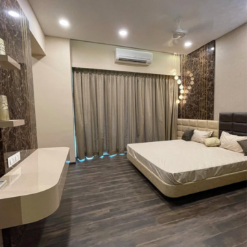 Bedroom in 3 BHK Apartment at Oberoi Realty Esquire, Gokuldham Colony – for Rent