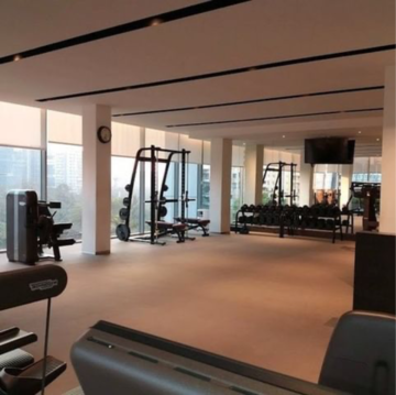 Gym in 3 BHK Apartment at Oberoi Realty Esquire, Gokuldham Colony – for Rent