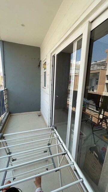 Staircase in 3 BHK Builder Floor at Motia Blue Ridge, Dhakoli Village – for Sale