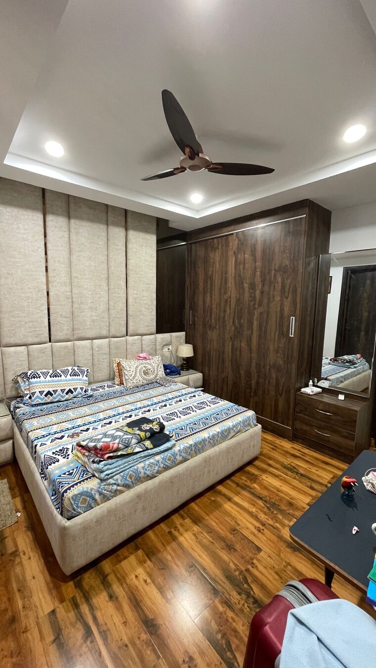 Bedroom, motia-blue-ridge 3 Bedroom 1100 Sq.Ft. Builder Floor In Dhakoli Village Zirakpur 8412200
