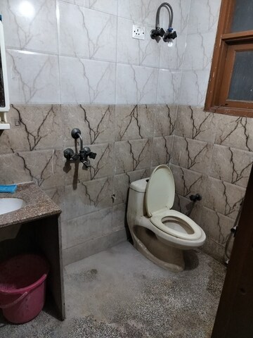 Bathroom in 2 BHK Apartment at New Ashok Nagar – for Rent
