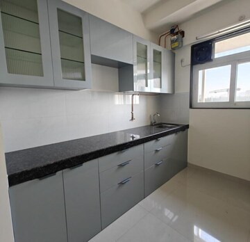 Kitchen in 2 BHK Apartment at Ashar Axis, Majiwada – for Rent