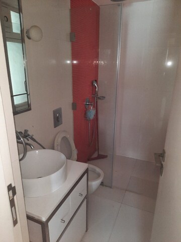 Bathroom in 2 BHK Apartment at Lodha Fiorenza, Goregaon East – for Rent