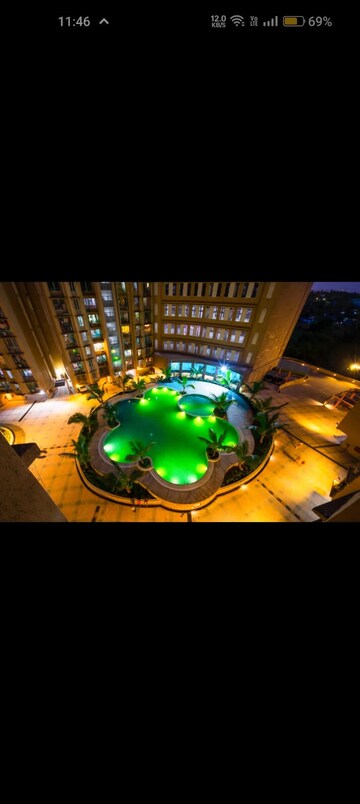 Master Bedroom in 1 BHK Apartment at Gurukrupa Marina Enclave, Malad West – for Rent