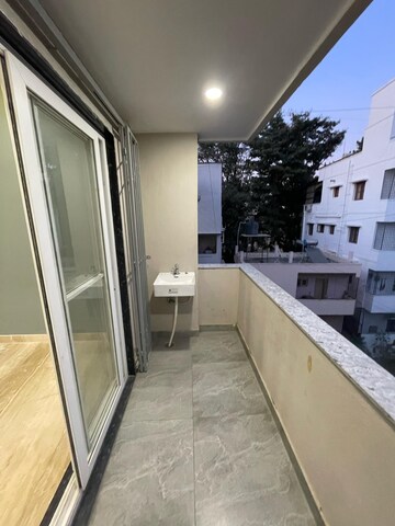 Balcony in 3 BHK Builder Floor at Hsr Layout – for Rent