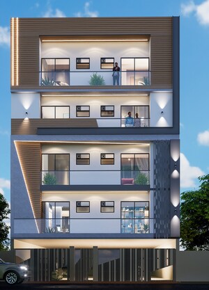 2 BHK Builder Floor – Exterior View View at Subhash Nagar - for Sale