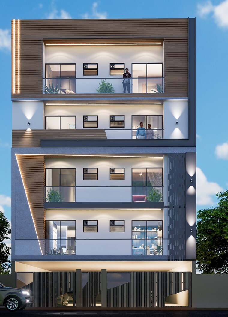 Exterior View, subhash nagar 2 Bedroom 900 Sq.Ft. Builder Floor In Subhash Nagar Delhi 8412388