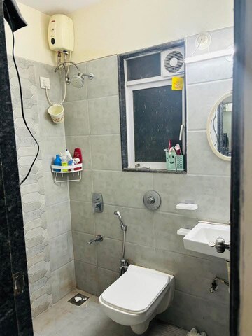 Bathroom in 1 BHK Apartment at Aashna Samadhan, Goregaon West – for Rent