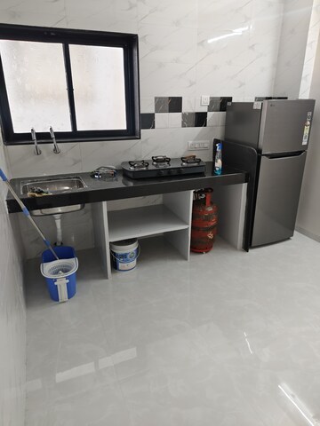 Kitchen in 1 BHK Apartment at Mantri Aangan, Koregaon Park – for Rent