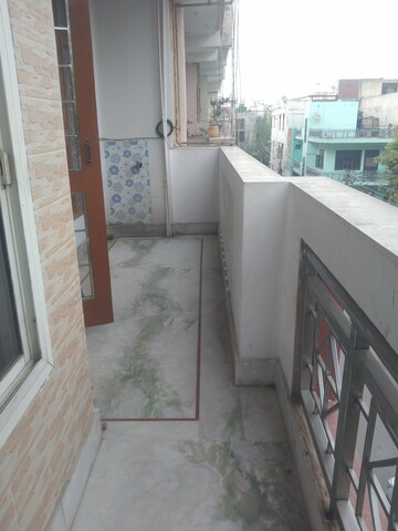Balcony in 2 BHK Builder Floor at Shakti Khand – for Rent
